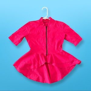 Kellé Zip Up Layered Tailcoat